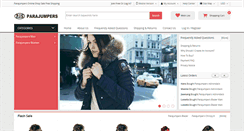 Desktop Screenshot of parajumpersonlineshop.com